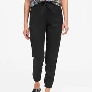 Banana Republic Black Paperbag Jogger